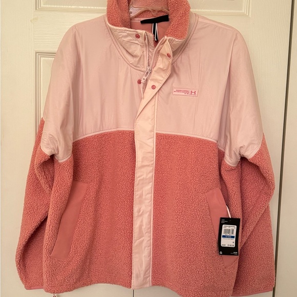 Brand New UNDER ARMOUR UA Mission Boucle Swacket Jacket, XL - Picture 8 of 11